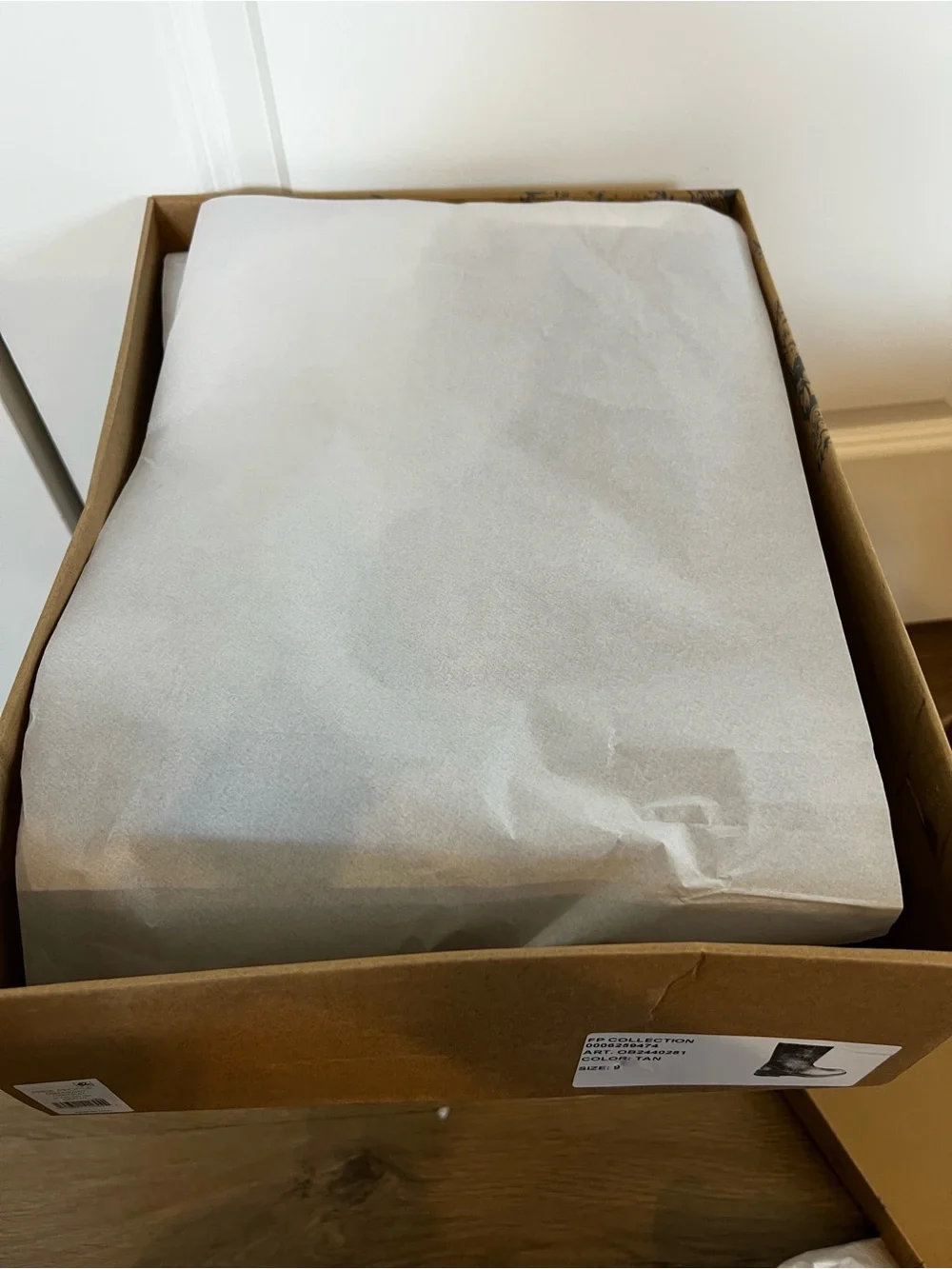 NIB Free people Bailey Brown Leather Mid-Calf Boots